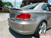 Image of BMW 1 series - E82 - Coupe - 2009 to 2013 - M performance spoiler GLOSS BLACK