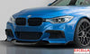 Image of BMW 3 series - F30/F31 - 2012 to 2018 - MAD front lip - GLOSS BLACK