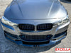 Image of BMW 3 series - F30/F31 - 2012 to 2018 - MAD front lip - GLOSS BLACK