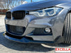 Image of BMW 3 series - F30/F31 - 2012 to 2018 - MAD front lip - GLOSS BLACK