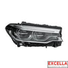 Image of BMW 5 series G30 2017 to 2020 LED HEADLIGHT SHELL Passenger side 63 11 7 214 966