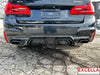 Image of BMW 5 series - G30 / F90 - 2017 to 2023 - M5 CS rear diffuser - Optional LED