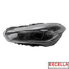 Image of BMW x2 series F49 2018 to 2021 LED HEADLIGHT SHELL Driver side 63 11 7 489 233