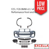 Image of Bmw X3 / X4 Series - F25 F26 2015 To 2018 M Performance Front Bumper Kit