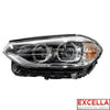 Image of BMW x3 series G01 2018 to 2021 XENON HEADLIGHT SHELL Driver side 63 11 7 466 121