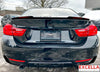 Image of F32 - BMW 4 series - 2014 to 2020 - Coupe - M4 spoiler GLOSS BLACK