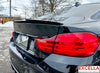 Image of F32 - BMW 4 series - 2014 to 2020 - Coupe - M4 spoiler GLOSS BLACK