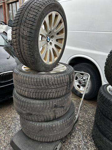 BMW 7 series oem rims & Michelin winter tires - 245/45/18 - B1*