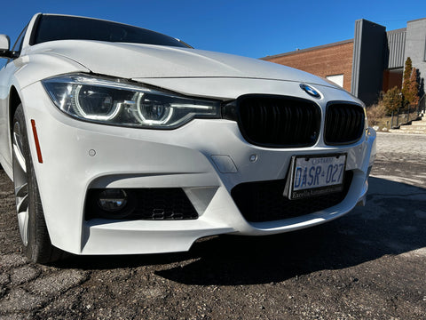 2012 to 2018 BMW 3 series / F30 / F31 - M tech front bumper conversion