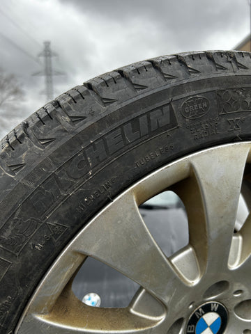 BMW 7 series oem rims & Michelin winter tires - 245/45/18 - B1*