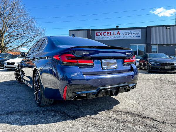 2022 540 G30 LCI - M Performance spoiler and M5 CS Diffuser