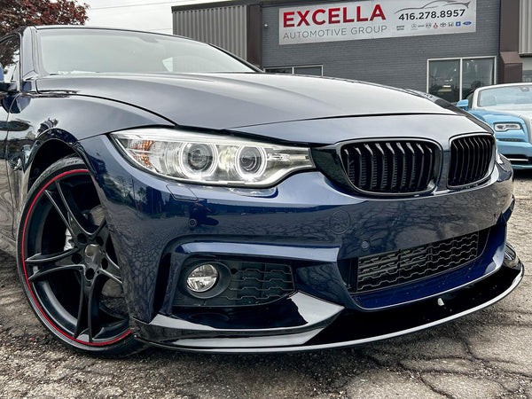 2016 435i F32 - M performance bumper kit and M Performance Front Lip