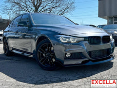 BMW 3 series - F30/F31 - 2012 to 2018 - MAD front lip - GLOSS BLACK