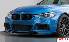 BMW 3 series - F30/F31 - 2012 to 2018 -  MAD front lip - GLOSS BLACK