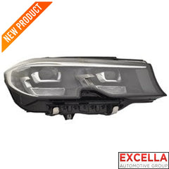 BMW 3 series G20 2019 to 2022 LED HEADLIGHT SHELL Passenger side 63 11 8 496 154