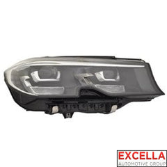 BMW 3 series G20 2019 to 2022 LED HEADLIGHT SHELL Passenger side 63 11 8 496 154