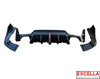 Image of Bmw 3 Series - G20 2023 To 2024 M Performance Rear Diffuser With Brake Light