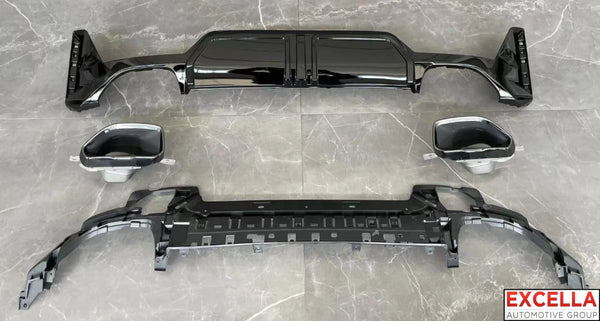 BMW 3 series - G20 - 2023 to 2024 - M340i replica diffuser with tips ...