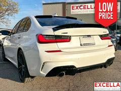 BMW 3 series - Sedan - G20 - 2019 to 2024 - AC style Spoiler GLOSS BLACK