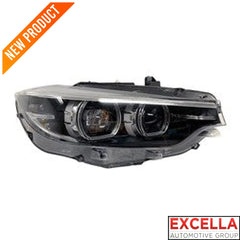 BMW 4 series F32 / F33 / F36 2018 to 2020 LED HEADLIGHT SHELL Passenger side 63 11 7 478 156