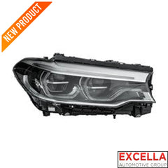 BMW 5 series G30 2017 to 2020 LED HEADLIGHT SHELL Passenger side 63 11 7 214 966