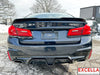 Image of BMW 5 series - G30 / F90 - 2017 to 2023 - M5 CS rear diffuser - Optional LED