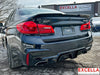Image of BMW 5 series - G30 / F90 - 2017 to 2023 - M5 CS rear diffuser - Optional LED