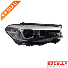 BMW 5 series G30 2017 to 2020 XENON HEADLIGHT SHELL Passenger side 63 11 7 214 960
