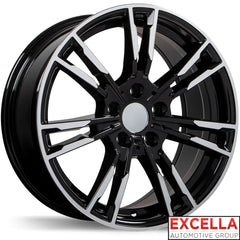 BMW M Aftermarket Alloy Wheel - R231 - Gloss Black with Machined Face 19