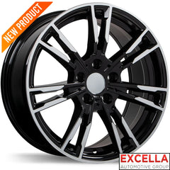 BMW M Aftermarket Alloy Wheel - R231 - Gloss Black with Machined Face 19