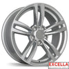 Image of BMW M Performance Aftermarket Alloy Wheel - R163 / R163A Gloss Silver / 16