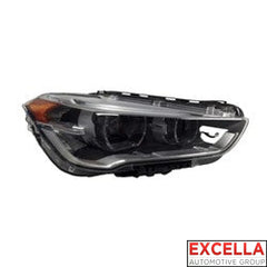 BMW x1 series F48 2017 to 2019 LED HEADLIGHT SHELL Passenger side 63 11 7 436 466