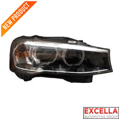 BMW x3 series F25 2015 to 2017 XENON HEADLIGHT SHELL Passenger side 63 11 7 401 142