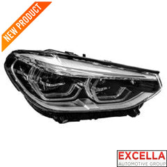 BMW x4 series G02 2019 to 2021 LED HEADLIGHT SHELL