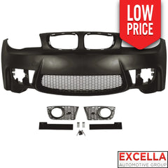 E82 / E88 - 1M Style Front Bumper Conversion Kit 1 Series 2008 To 2013