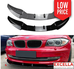 E82 / E88 - Bmw 1 Series Lci 2008 To 2013 Front Lip For Regular Bumper