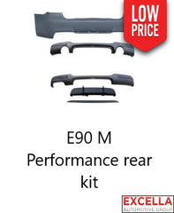 E90 - Bmw 3 Series 2007 To 2011 M Performance Rear Bumper Kit