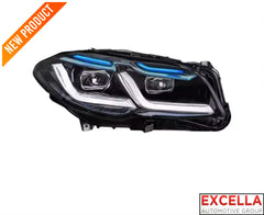 F10 - Bmw 5 Series 2011 To 2016 Led Headlight Upgrade G Chassis