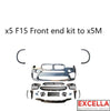 Image of F15 - Bmw X5 Series 2014 To 2018 Front Bumper Kit X5M