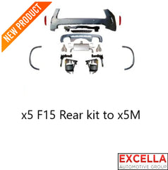 F15 - Bmw X5 Series 2014 To 2018 Rear Bumper Kit X5M