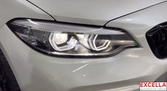 F22 and F23 - BMW 2 series - 2014 to 2017 - LED headlight upgrade