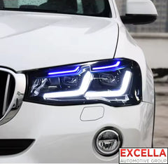 F25 - BMW x3 series - 2011 to 2017 - LED headlight upgrade to G chassis