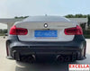 Image of F30 - Bmw 3 Series 2012 To 2018 M3 G80 Exhaust With Tips