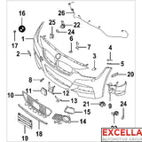 F30 - Bmw 3 Series / F31 2012 To 2018 M Tech Front Bumper Kit