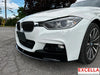 Image of F30 - Bmw 3 Series M Performance Front Lip Gloss Black