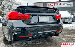 F32 F33 F36 - BMW 4 series - 2014 to 2020 - M performance rear bumper kit