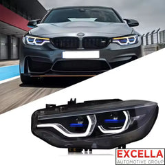 F32, F36 and F33 - BMW 4 series - 2014 to 2017 - LED headlight upgrade