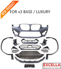 G01 - Bmw X3 Series 2018 To 2021 X3M Bumper Kit 2022 2024 For Regular Base / Luxury