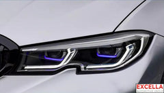 G20 and G21 - BMW 3 series - 2019 to 2022 - LED headlight upgrade to M3 laser style