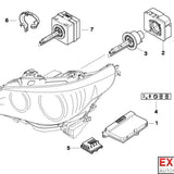Headlight Control Module - 63 12 7 189 312